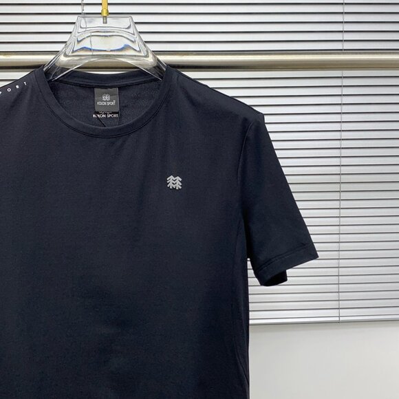 Black Quick-Drying Round Neck Short-Sleeved T-Shirt Kolon Sport - Picture 3 of 8